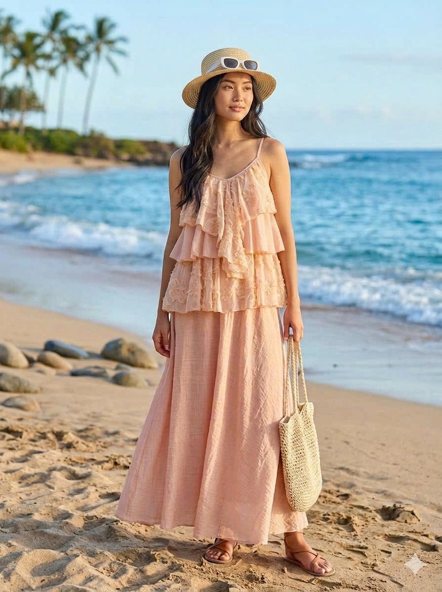 Set bèo tầng pastel